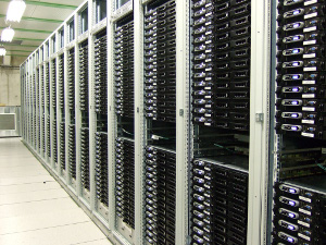 Figure 1: Part of the ATLAS online cluster.