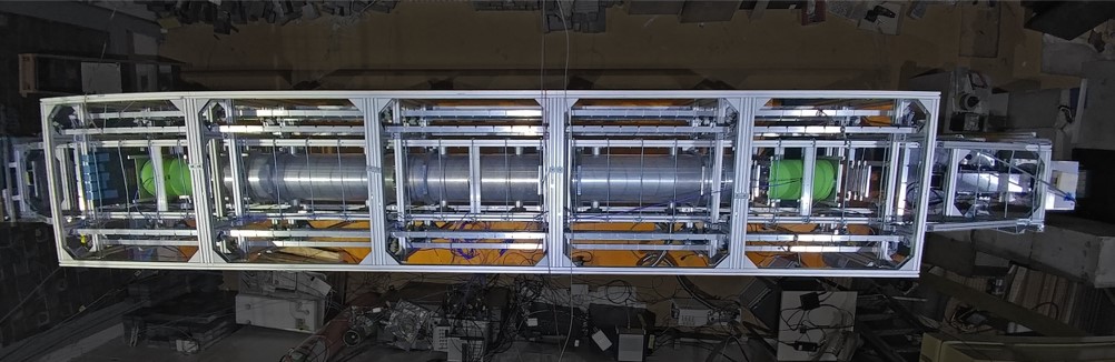 Beam EDM setup at PF1b at ILL 2020
