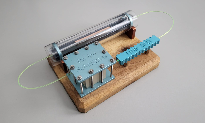 Model of the proton NMR setup 7.12.2022