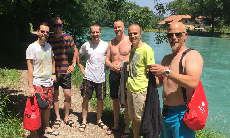 Aare swimming 27.06.2019